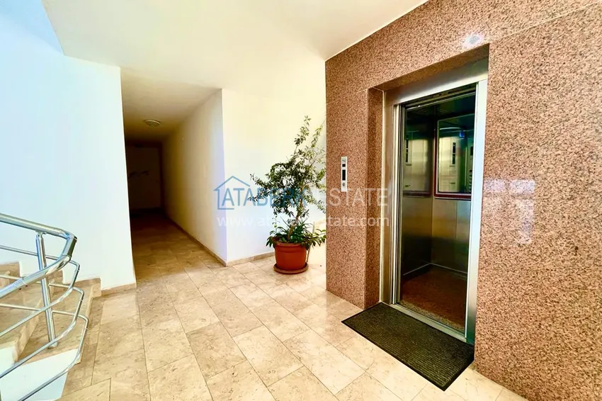 Линейная квартира 3+1 на первой береговой линии в районе Тосмур. Недвижимость подходит для ВНЖ 17 