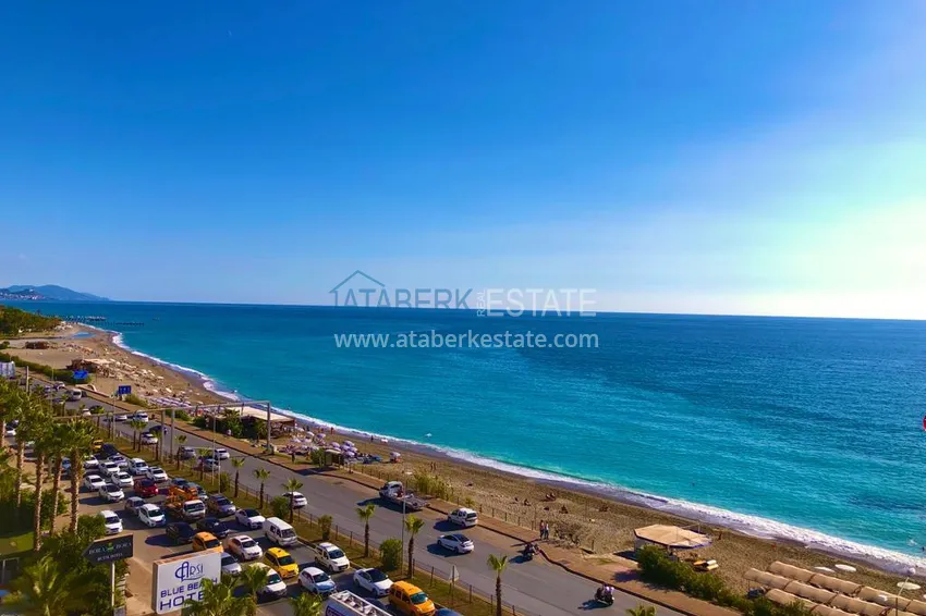 Приобрести Линейная квартира 3+1 на первой береговой линии в районе Тосмур. Недвижимость подходит для ВНЖ 19 