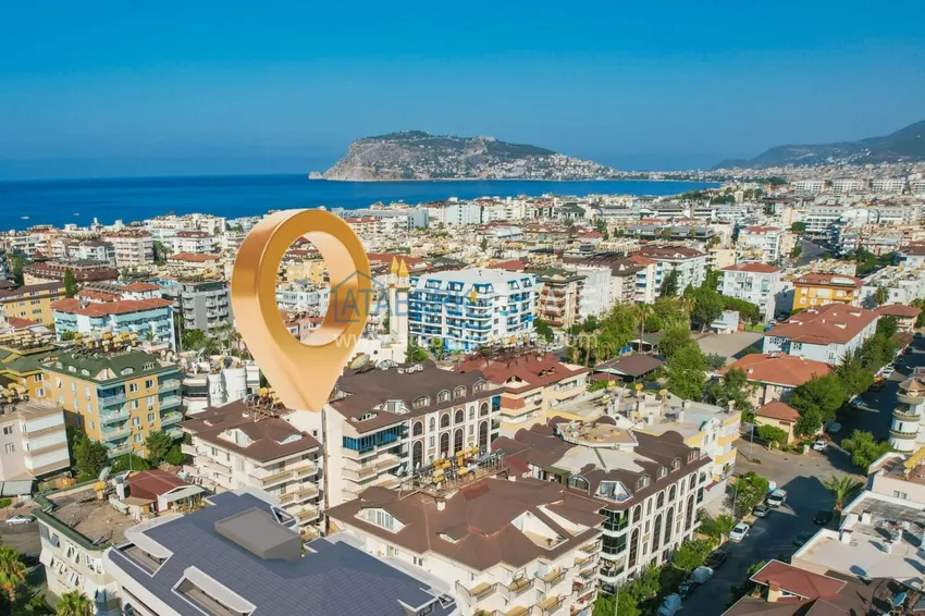 Недвижимость под ВНЖ. Две трехкомнатные квартиры с мебелью – район Оба, в 200 метрах от моря 1