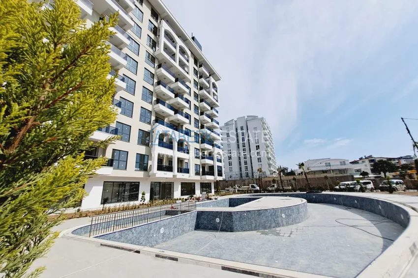 Двухкомнатная квартира с чистовой отделкой от собственника – новостройка, Авсаллар, Алания 1 