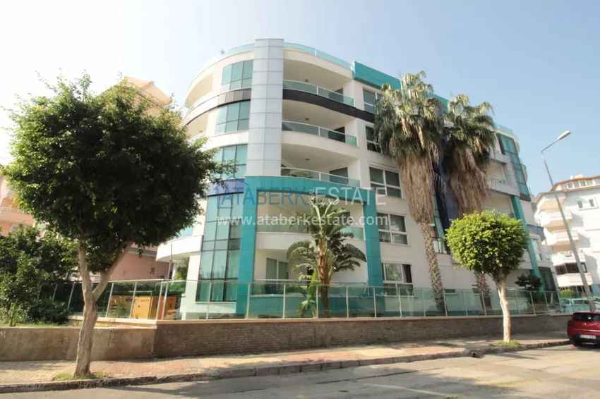 Квартира 2+1 с мебелью в 300 метрах от моря - район Оба, Алания 1 