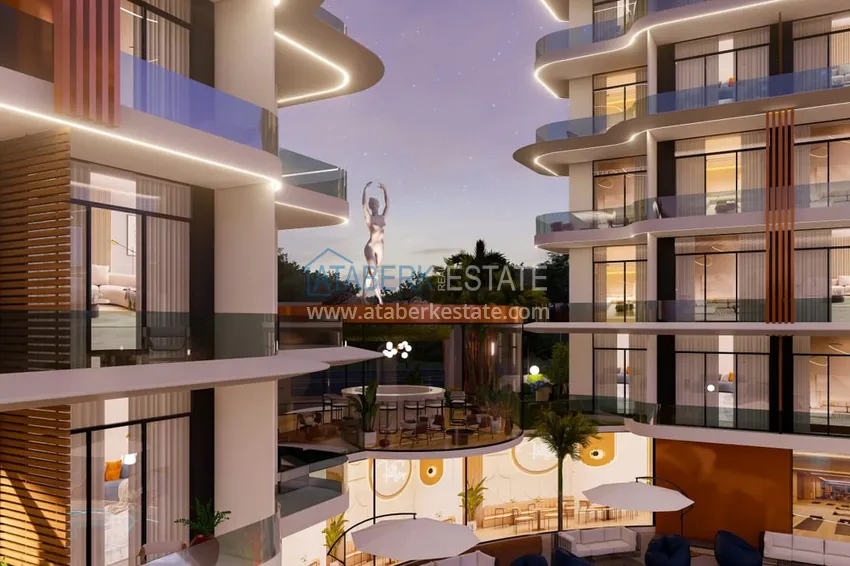 Старт продаж! Курортная недвижимость на этапе котлована – Алания, Паяллар 25 