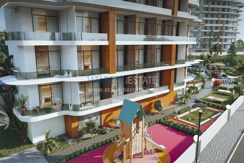 Старт продаж! Курортная недвижимость на этапе котлована – Алания, Паяллар 27 