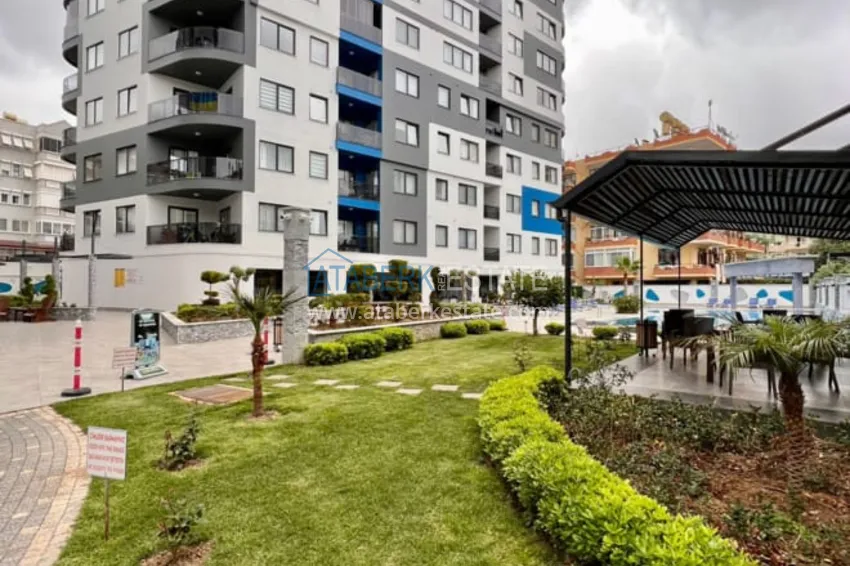 Двухкомнатная квартира «под ключ в центре Алании - район пляжа Клеопатра 2 