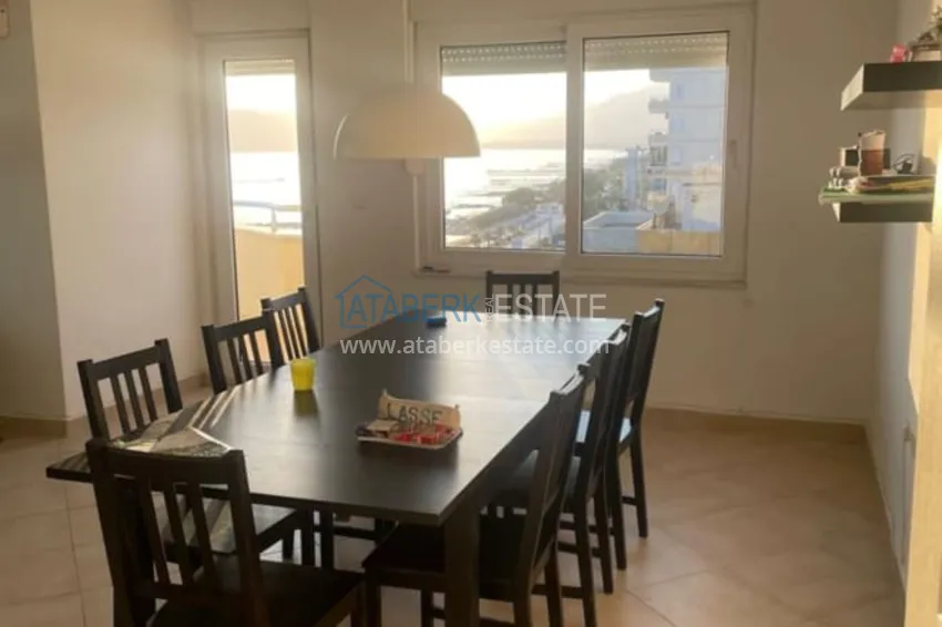 Приобрести Линейная квартира 3+1 на первой береговой линии в районе Тосмур. Недвижимость подходит для ВНЖ 2 