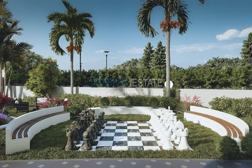 Старт продаж! Курортная недвижимость на этапе котлована – Алания, Паяллар 32 