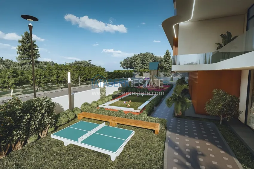 Старт продаж! Курортная недвижимость на этапе котлована – Алания, Паяллар 35 