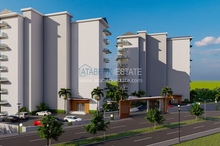 Старт продаж! Курортная недвижимость на этапе котлована – Алания, Паяллар 38 