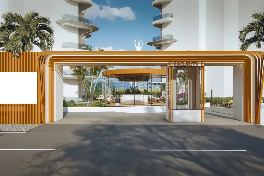 Старт продаж! Курортная недвижимость на этапе котлована – Алания, Паяллар 39 