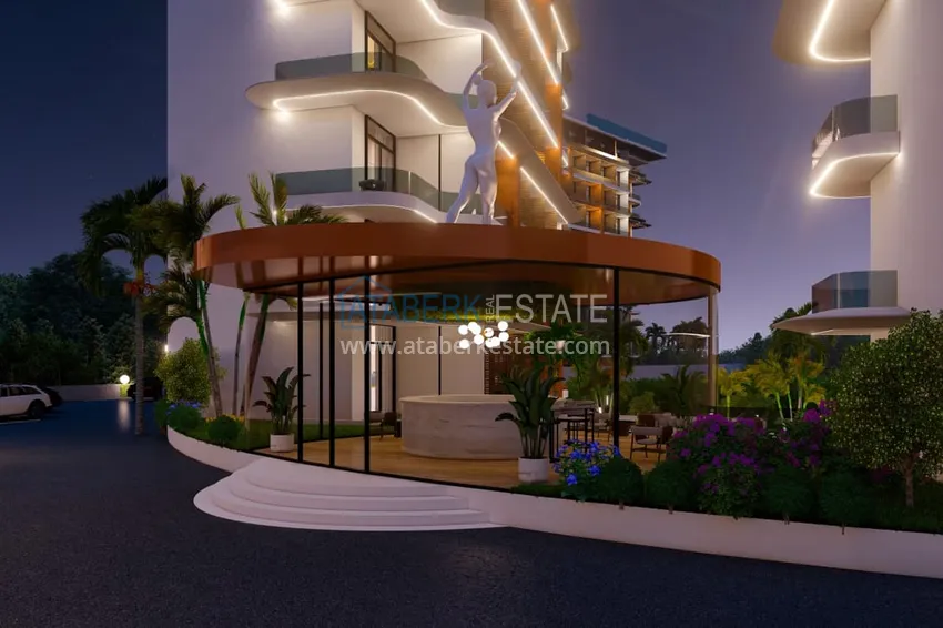 Старт продаж! Курортная недвижимость на этапе котлована – Алания, Паяллар 41 