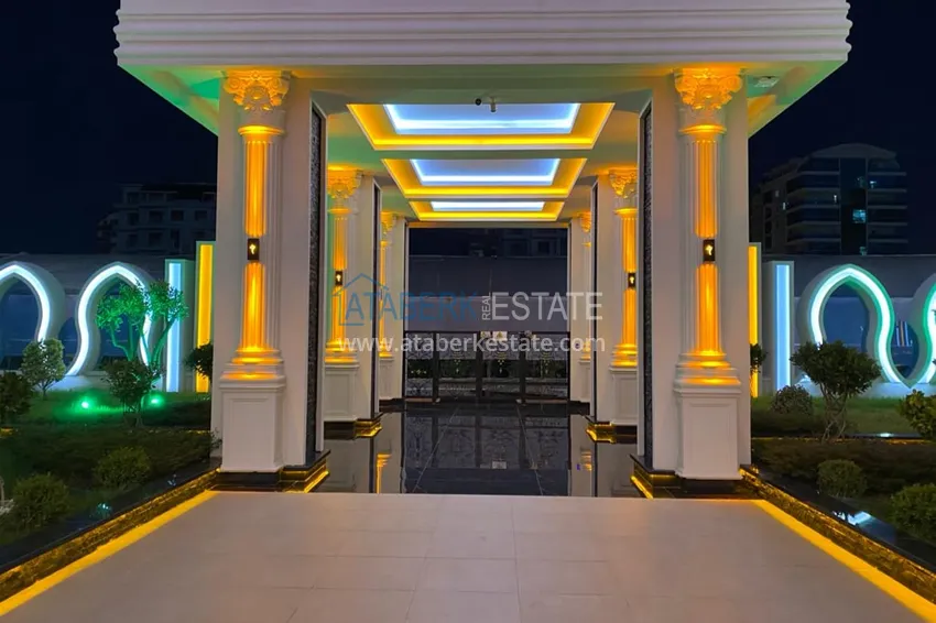 Двухкомнатная квартира с мебелью в Газипаше в современном комплексе 3 