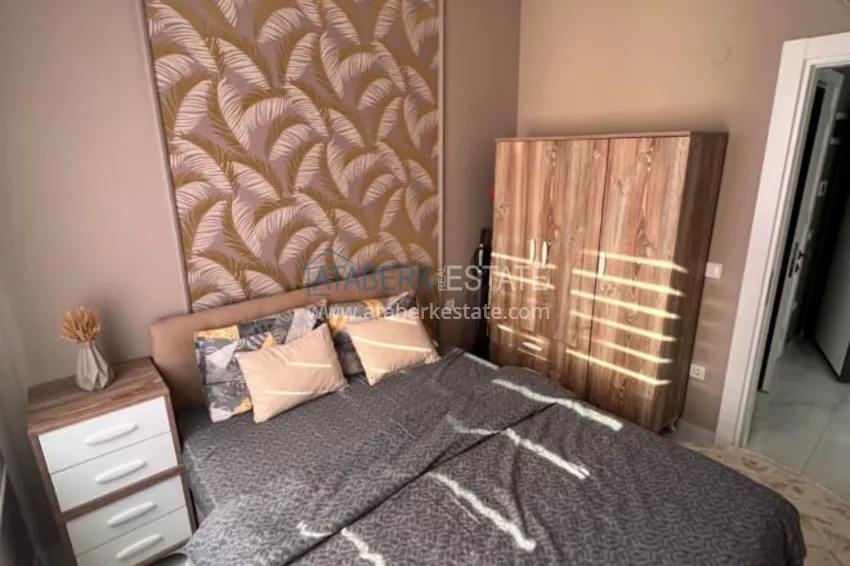 Приобрести Двухкомнатная квартира с мебелью в районе Оба, Алания 5