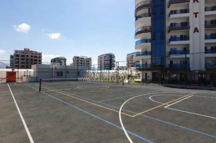 Двухкомнатная квартира с мебелью в Газипаше в современном комплексе 6 