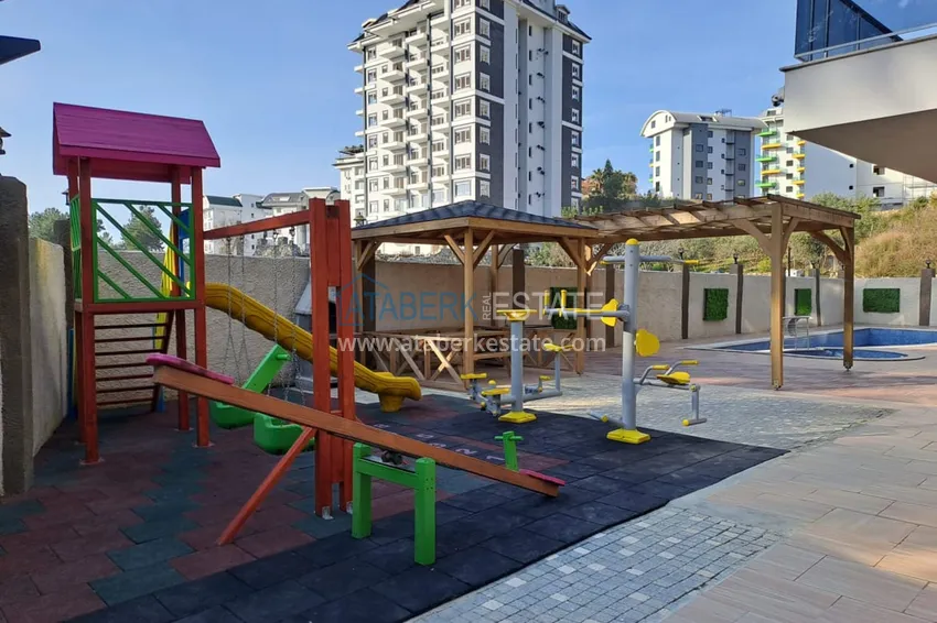 Квартира 1+1 в Авсалларе в новом бутик- комплексе  6 