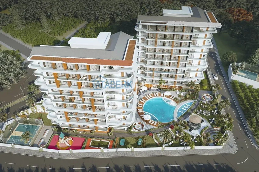 Старт продаж! Курортная недвижимость на этапе котлована – Алания, Паяллар 7 