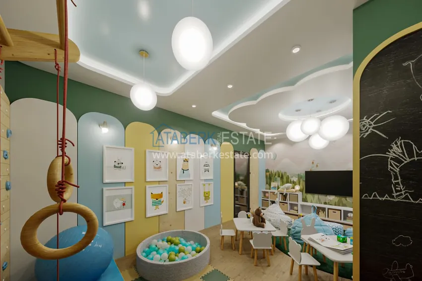 Старт продаж! Курортная недвижимость на этапе котлована – Алания, Паяллар 50 