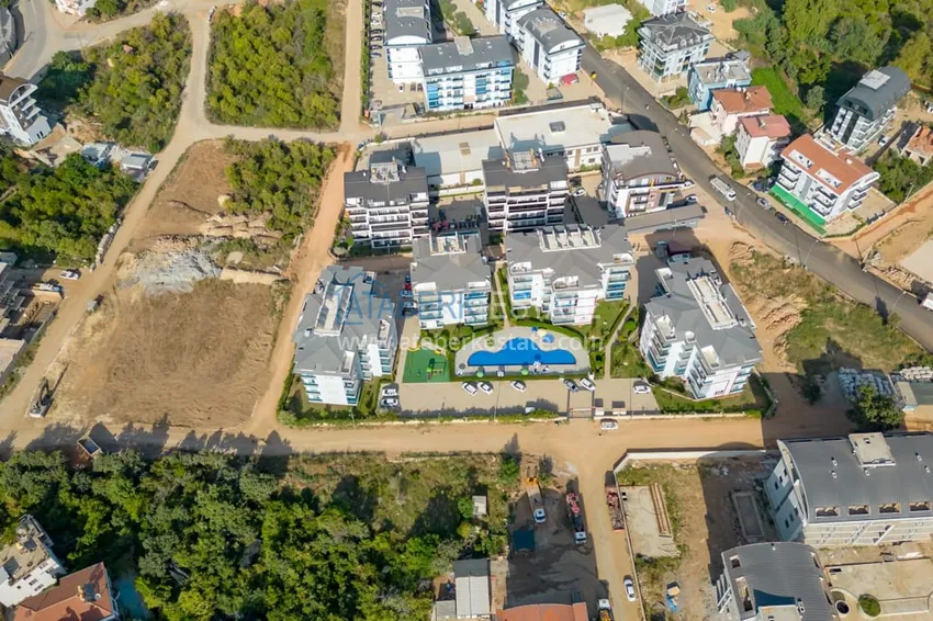 Меблированная квартира в уютном жилом комплексе рядом с ТЦ Аланиум – 300 метров море 8 