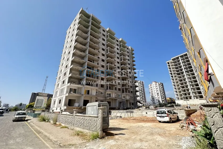 Фото - Квартира 2+1 с видом на море на этапе строительства Томюк-Мерсин 2 