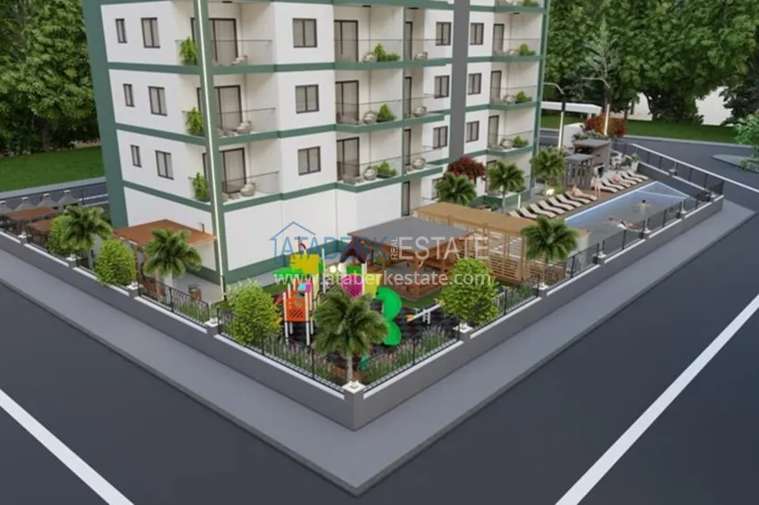 Новый малоэтажный современный жилой комплекс в удивительно красивом районе Мерсина – Аяш 6 