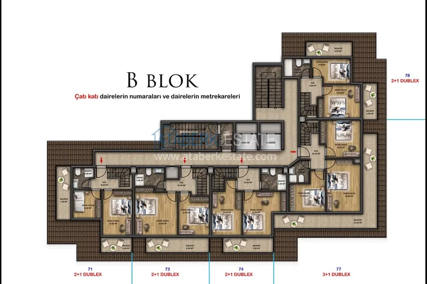 Купить дешево Старт продаж! Курортная недвижимость на этапе котлована – Алания, Паяллар 6 