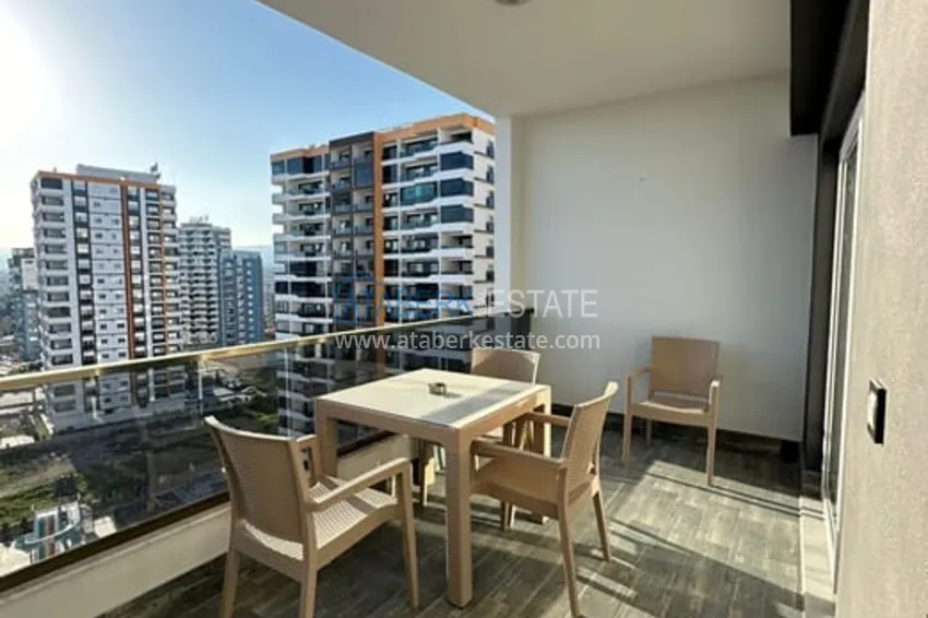 Приобрести Квартира 1+1 с мебелью и техникой в жилом комплексе комфорт- класса район Арпачбахшиш-Мерсин 10 