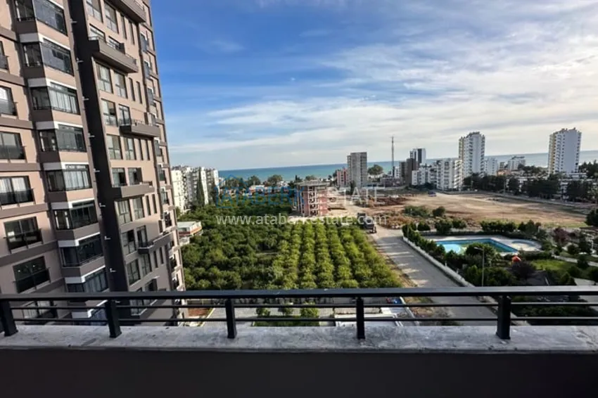 Приобрести Дуплекс 2+1 с чистовой отделкой и видом на море в районе Тедже-Мерсин 10 