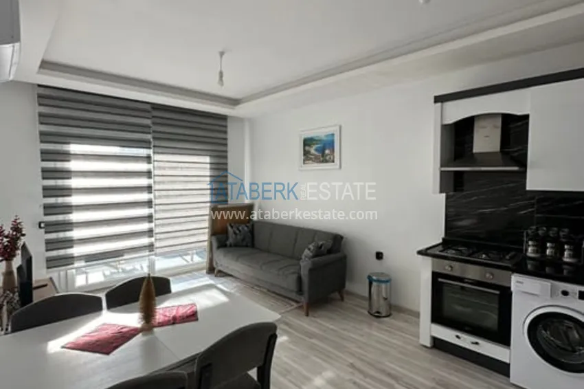 Приобрести Квартира 1+1 с мебелью и техникой в жилом комплексе комфорт- класса район Арпачбахшиш-Мерсин 3 