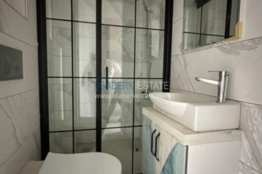 Приобрести Дуплекс 2+1 с чистовой отделкой и видом на море в районе Тедже-Мерсин 8 