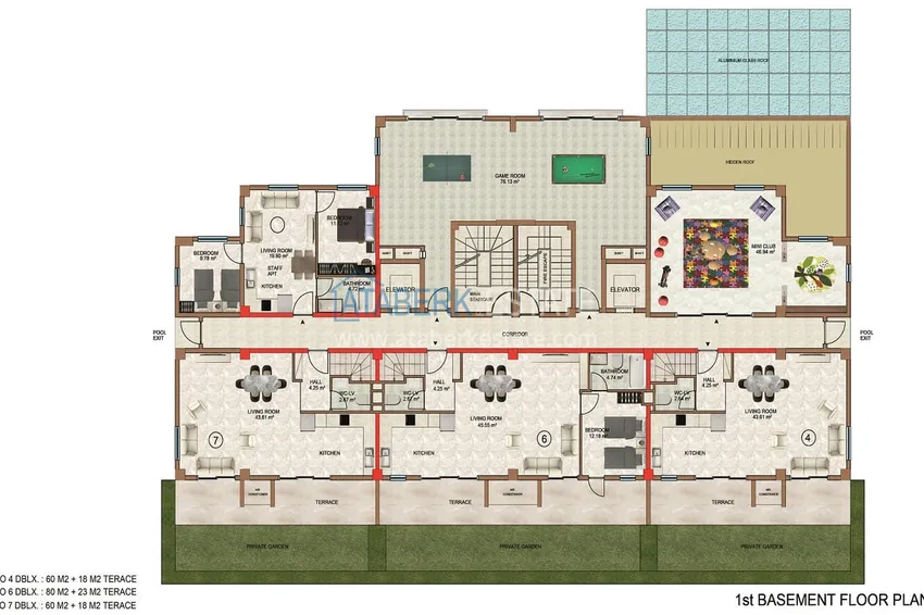 Купить дешево Супер цена! Квартиры с чистовой отделкой и видом на море в новом роскошном комплексе – Алания, район Авсаллар 2 