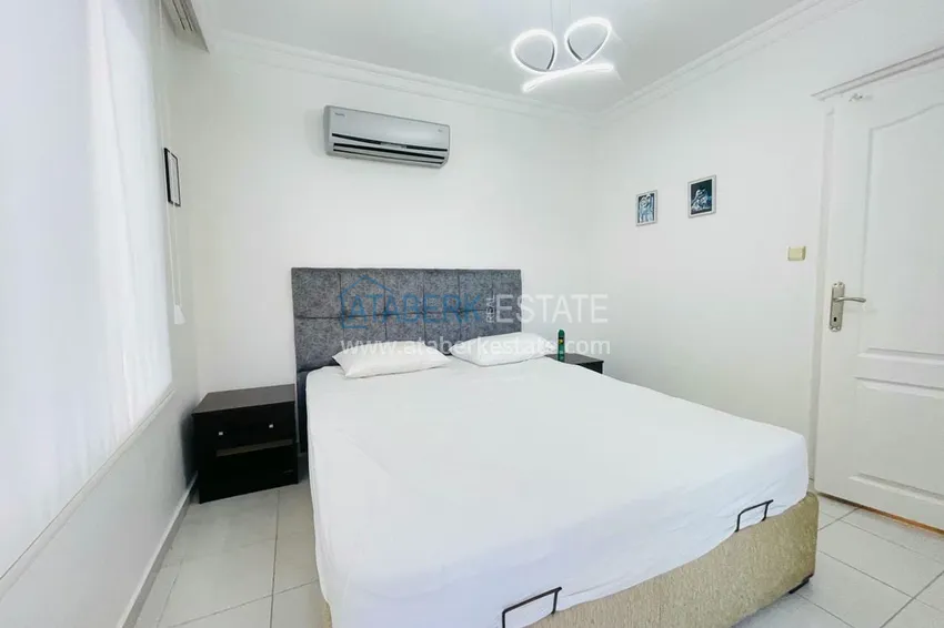 Приобрести Трехкомнатная квартира с мебелью в 100 метрах от моря – район Оба, Алания  9 