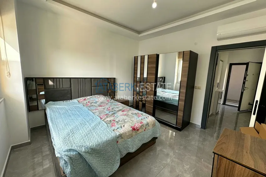 Приобрести Меблированная двухкомнатная квартира от собственника в 500 метрах от моря – центр района Авсаллар  11 