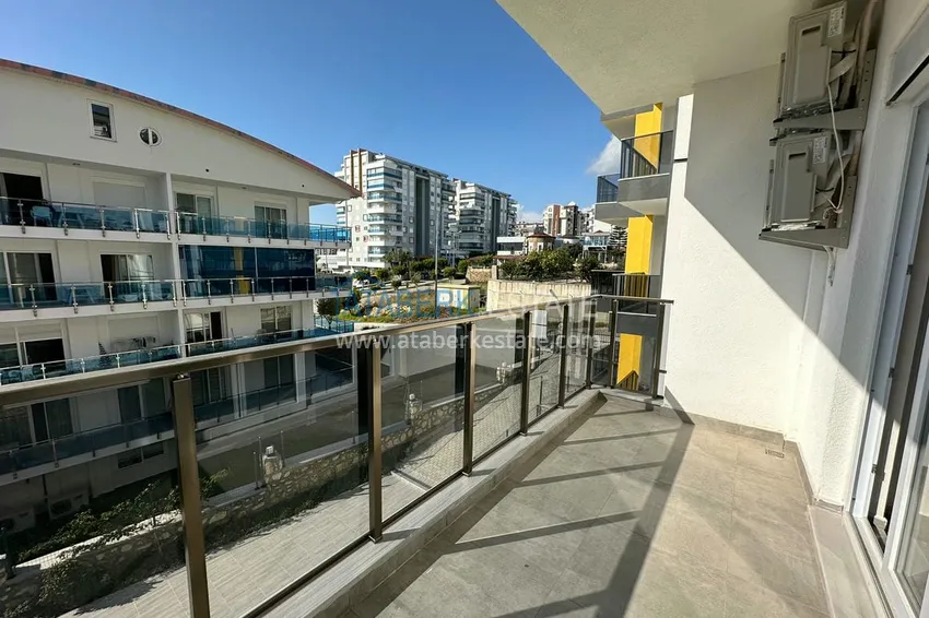 Приобрести Меблированная двухкомнатная квартира от собственника в 500 метрах от моря – центр района Авсаллар  14 