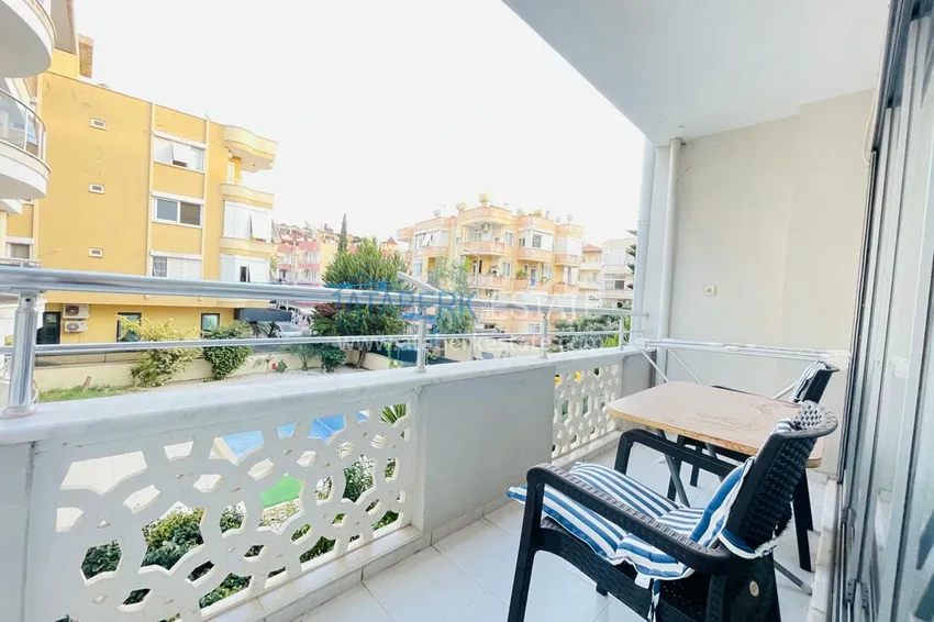 Приобрести Трехкомнатная квартира с мебелью в 100 метрах от моря – район Оба, Алания  14 