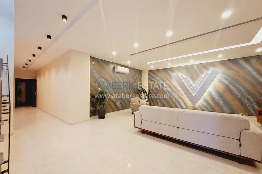 Квартира от собственника в Алании, район Авсаллар - с мебелью, видом на море и остекленным балконом 18 