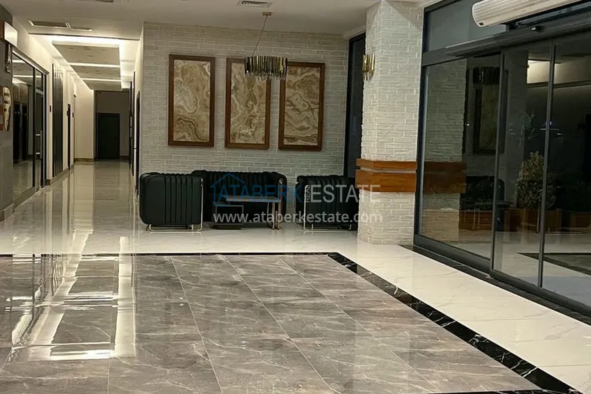 Квартира 1+1 с новой мебелью и видом на море, район Махмутлар – Алания 6 