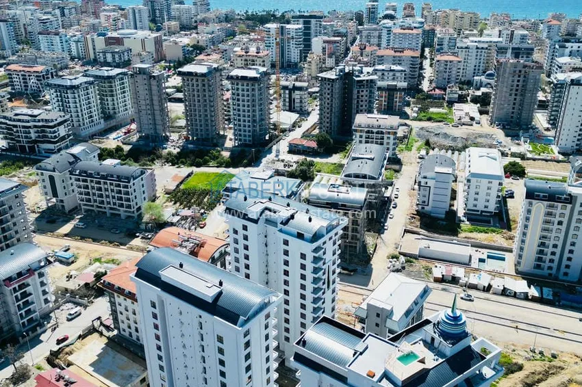 Недвижимость от инвестора в Алании, район Махмутлар, в комплексе на этапе завершения 2 