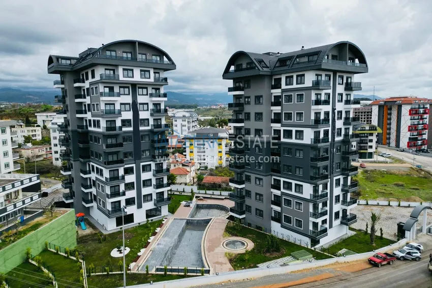 Первичная недвижимость! Квартиры с чистовой отделкой в новом жилом комплексе - Алания, район Авсаллар 1 