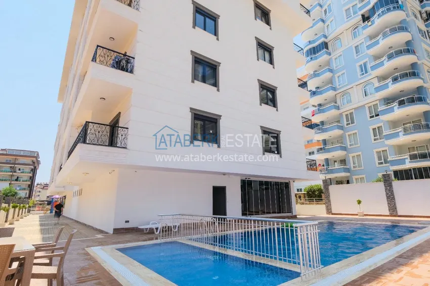 Квартира в Махмутларе с чистовой отделкой в комплексе с хорошей инфраструктурой 2 