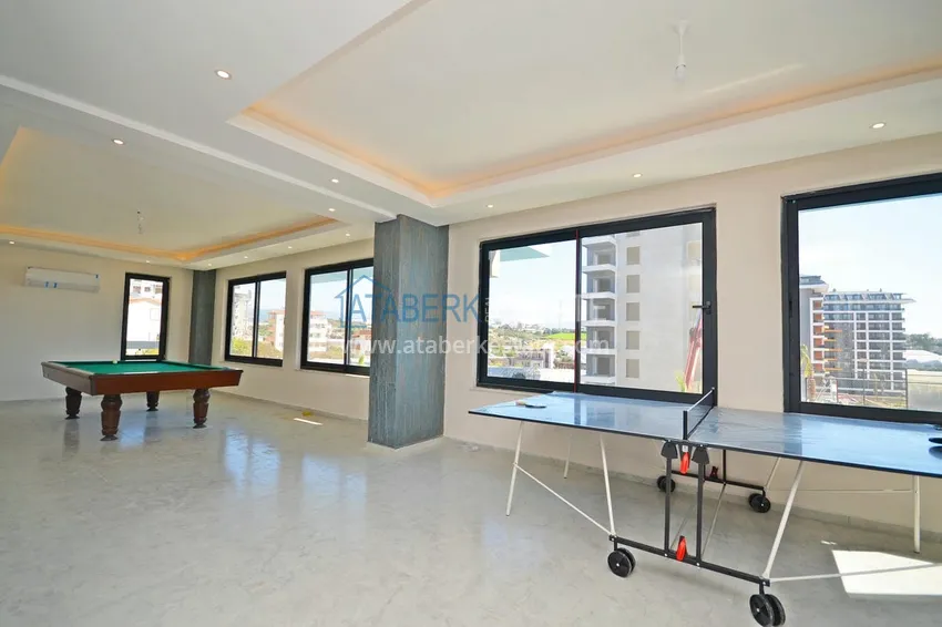 Недвижимость под гражданство! Квартира 3+1 с мебелью в резиденции сегмента премиум – Алания, район Джикджилли 25 