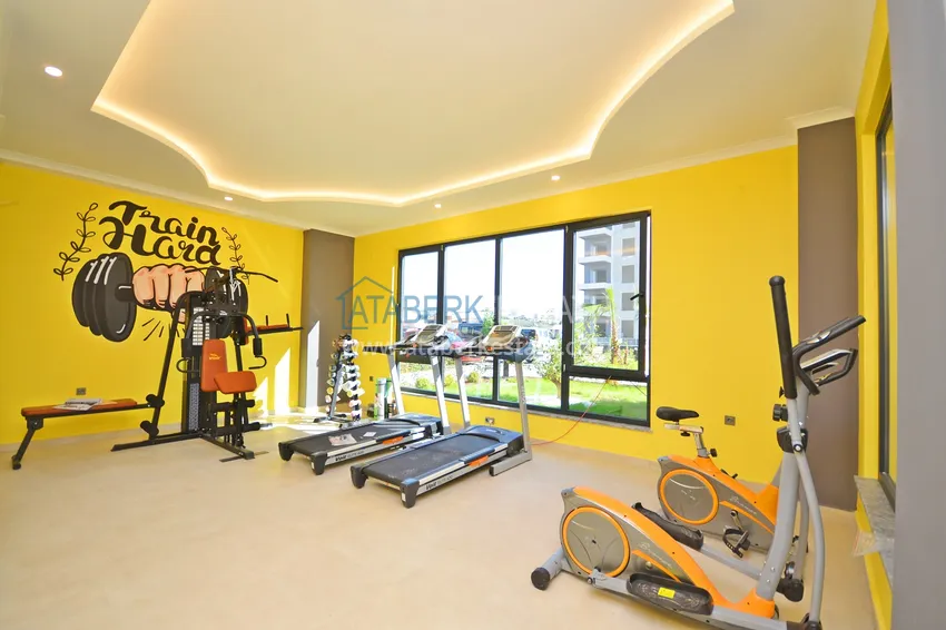 Супер цена! Квартиры с чистовой отделкой и видом на море в новом роскошном комплексе – Алания, район Авсаллар 24 