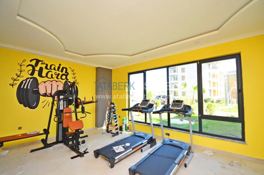 Супер цена! Квартиры с чистовой отделкой и видом на море в новом роскошном комплексе – Алания, район Авсаллар 25 