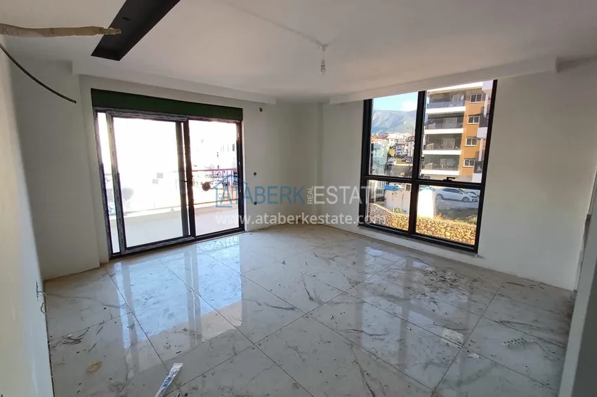 Приобрести Трехкомнатная квартира с чистовой отделкой в районе Оба, Алания 2