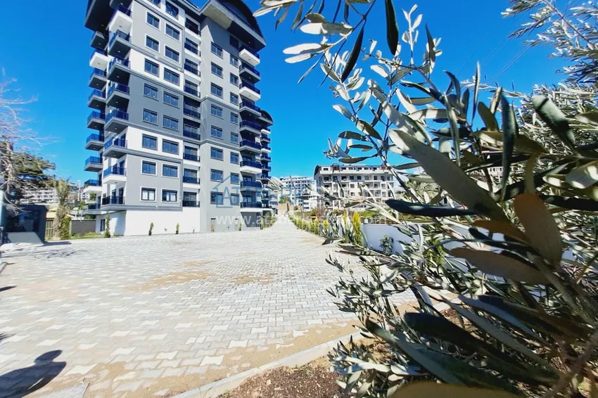 Квартира с новой мебелью от собственника в новом комплексе сегмента комфорт в районе Авсаллар 13 