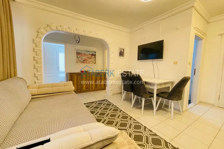 Приобрести Трехкомнатная квартира с мебелью в 100 метрах от моря – район Оба, Алания  2 