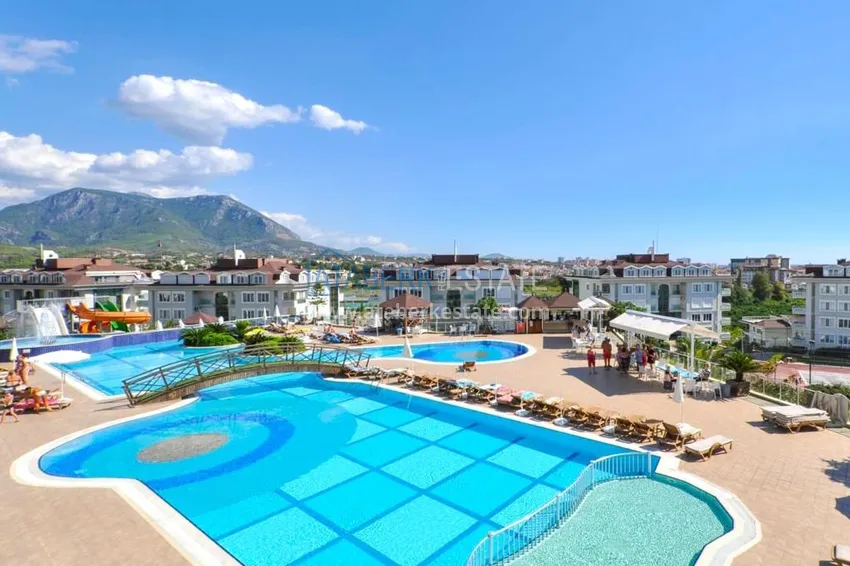 Недвижимость под гражданство! Квартира 3+1 с мебелью в резиденции сегмента премиум – Алания, район Джикджилли 7 