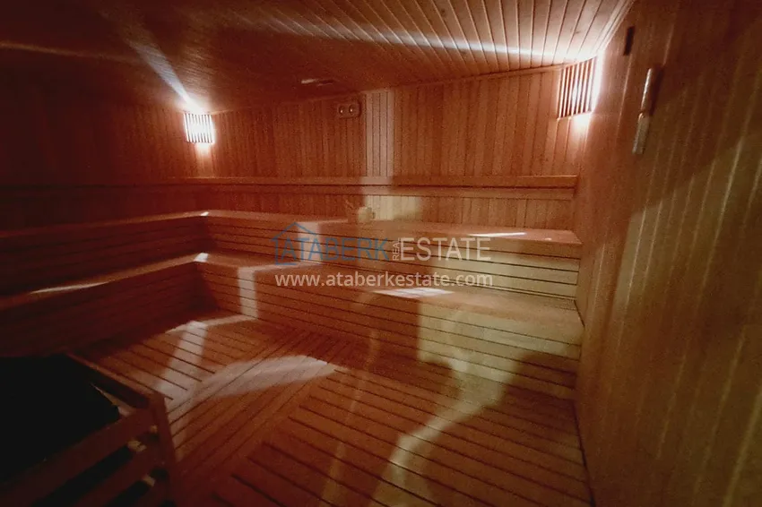 Квартира от собственника в Алании, район Авсаллар - с мебелью, видом на море и остекленным балконом 35 