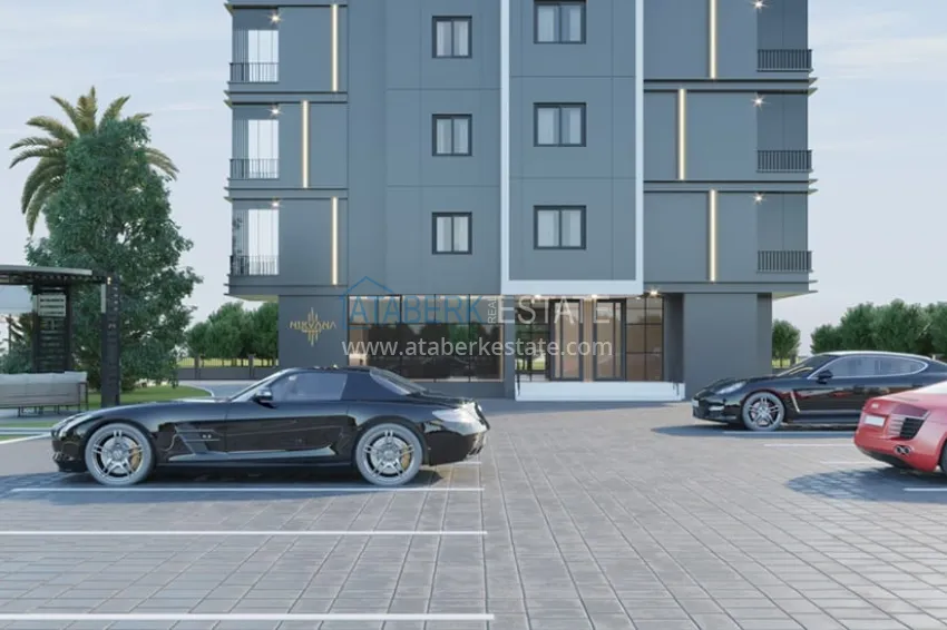 Квартиры в современном жилом комплексе в районе Енишехир-Мерсин 3 
