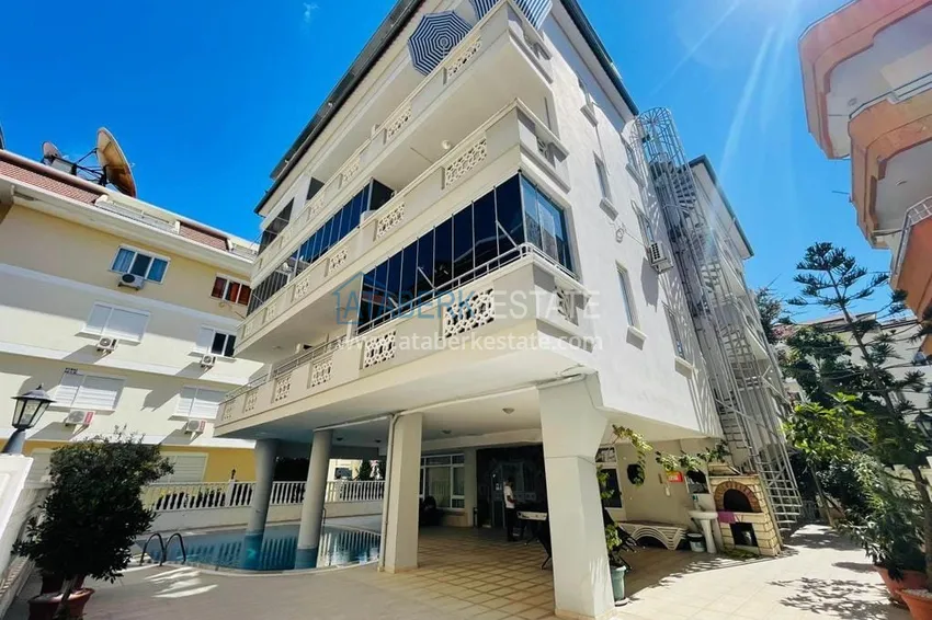 Трехкомнатная квартира с мебелью в 100 метрах от моря – район Оба, Алания  3 