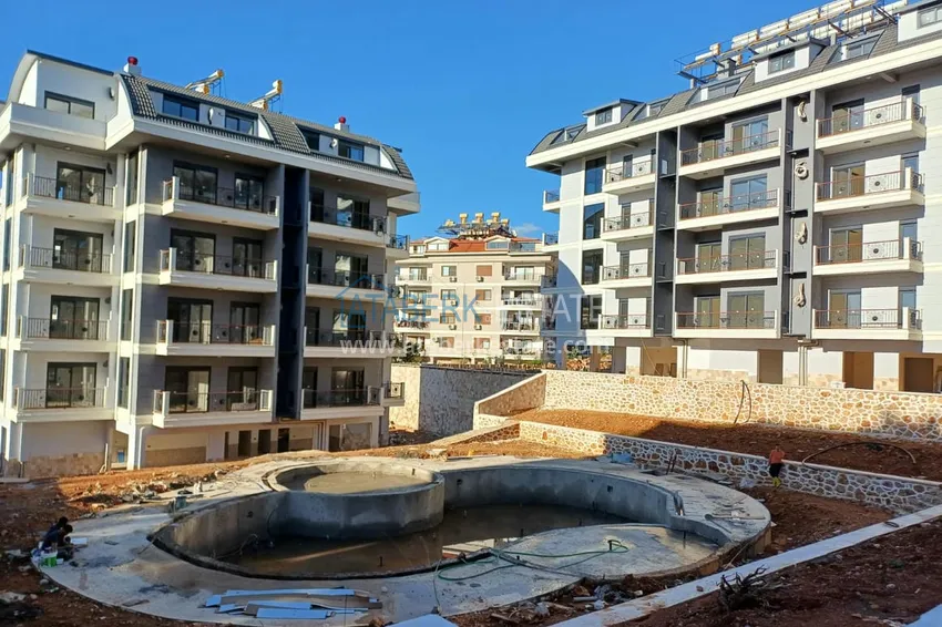 Трехкомнатная квартира с чистовой отделкой в районе Оба, Алания 4