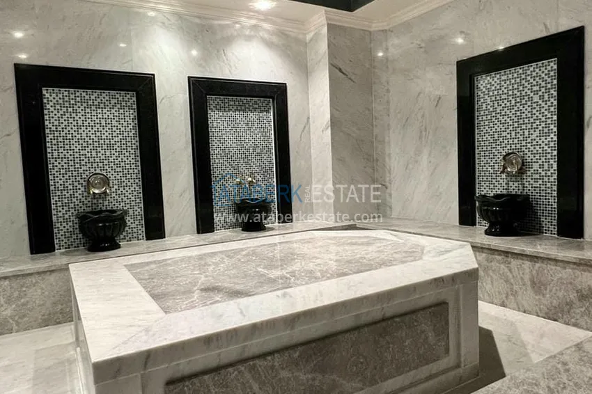 Квартира 1+1 с новой мебелью и видом на море, район Махмутлар – Алания 10 